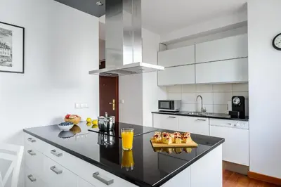 Kuchnia lub aneks kuchenny w obiekcie P&O Apartments Bagno - Centrum