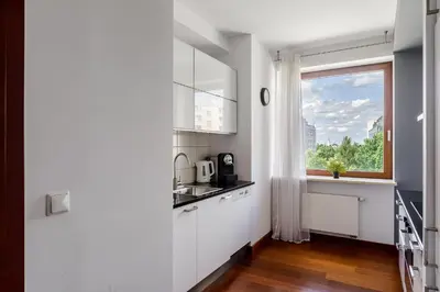 Kuchnia lub aneks kuchenny w obiekcie P&O Apartments Bagno - Centrum