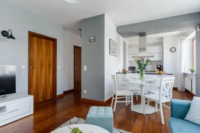 Kuchnia lub aneks kuchenny w obiekcie P&O Apartments Bagno - Centrum