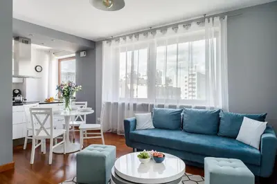 Część wypoczynkowa w obiekcie P&O Apartments Bagno - Centrum