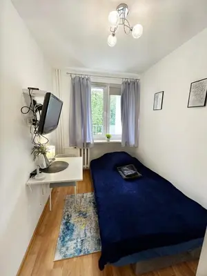 Łóżko lub łóżka w pokoju w obiekcie Anielewicza 26 Rooms