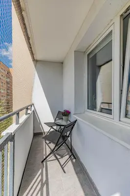 Balkon lub taras w obiekcie Pet’s House Warsaw