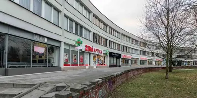 Budynek, w którym mieści się apartament