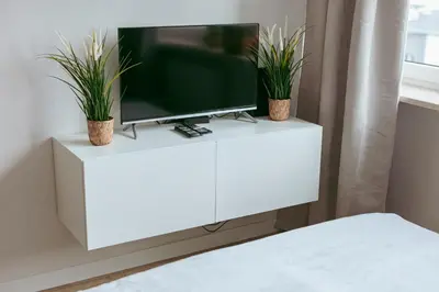 Telewizja i/lub zestaw kina domowego w obiekcie Bagno 7 - Piękny widok na Pałac Kultury - Wifi - SmartTV 45cali - Better Rental