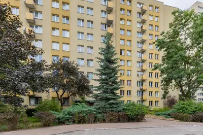 Budynek, w którym mieści się apartament