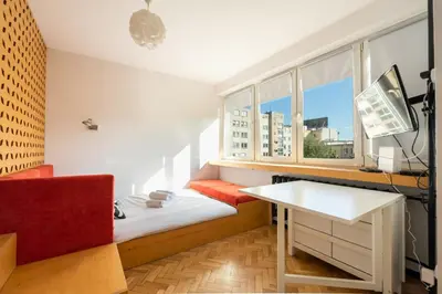 Telewizja i/lub zestaw kina domowego w obiekcie Spiska Standard Studio by BookingHost