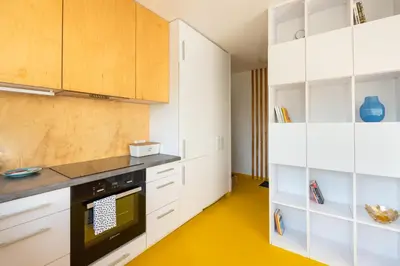 Kuchnia lub aneks kuchenny w obiekcie Spiska Standard Studio by BookingHost
