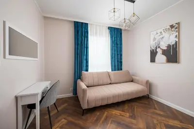 Część wypoczynkowa w obiekcie Sage Green Luxury Apartment by BookingHost