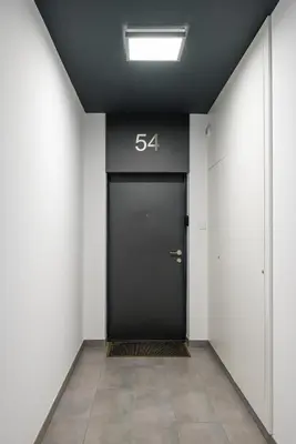 Plan piętra w obiekcie Sage Green Luxury Apartment by BookingHost