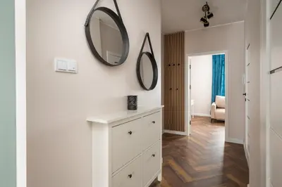 Plan piętra w obiekcie Sage Green Luxury Apartment by BookingHost