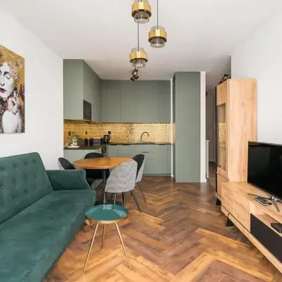 Sage Green Luxury Apartment by BookingHost