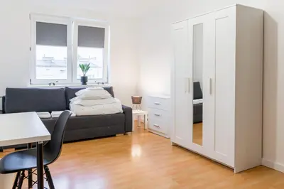 Część wypoczynkowa w obiekcie Apartament Puławska 105