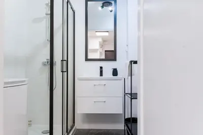 Łazienka w obiekcie Apartament Puławska 105