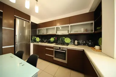 Kuchnia lub aneks kuchenny w obiekcie BRONCO APARTMENTS