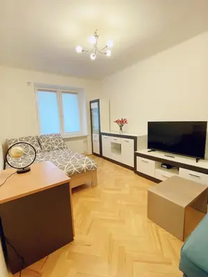 Telewizja i/lub zestaw kina domowego w obiekcie Apart WIKTORIA