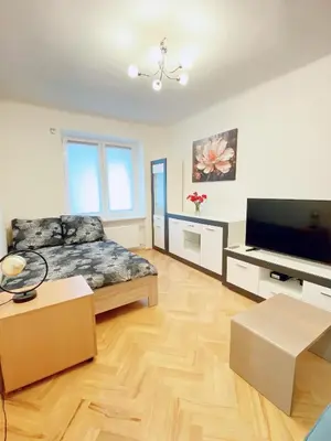 Telewizja i/lub zestaw kina domowego w obiekcie Apart WIKTORIA