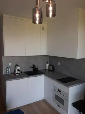 Kuchnia lub aneks kuchenny w obiekcie Cubus Nest Apartment