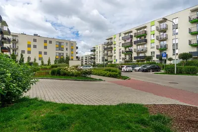 Budynek, w którym mieści się apartament