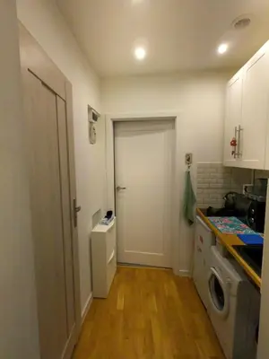 Kuchnia lub aneks kuchenny w obiekcie Apartament Żoliborz