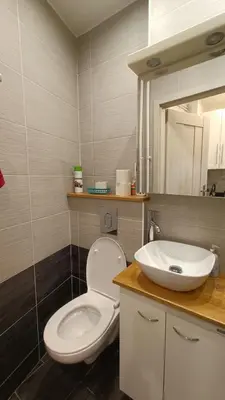 Łazienka w obiekcie Apartament Żoliborz