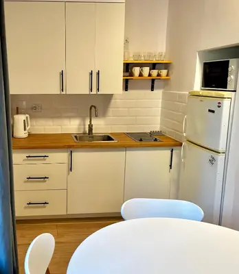 Kuchnia lub aneks kuchenny w obiekcie OhMyHome - Hala Mirowska