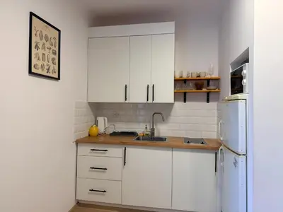 Kuchnia lub aneks kuchenny w obiekcie OhMyHome - Hala Mirowska