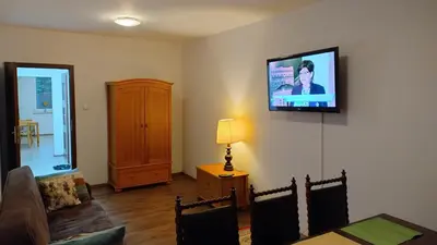 Telewizja i/lub zestaw kina domowego w obiekcie Gawota 9