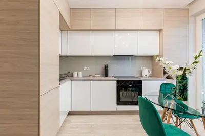 Kuchnia lub aneks kuchenny w obiekcie VipWarsawApartments pl Sienna 65