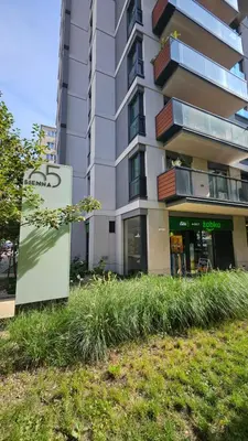 Budynek, w którym mieści się apartament