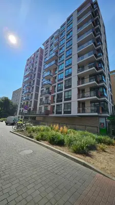 Budynek, w którym mieści się apartament