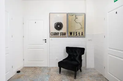 Plan piętra w obiekcie Metro Wileński Varsovia Studio #3 by BookingHost