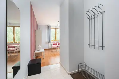Łóżko lub łóżka w pokoju w obiekcie Obrzeżna Standard Apartment by BookingHost