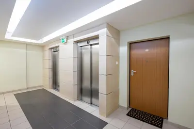 Plan piętra w obiekcie Obrzeżna Standard Apartment by BookingHost