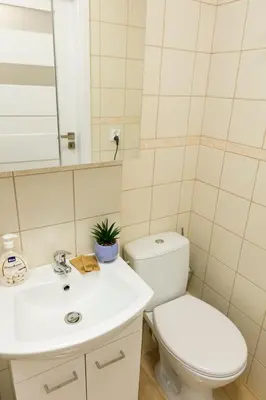 Łazienka w obiekcie Chmielna - 250m od Złotych Tarasów, 350m od Dworca Centralnego - Wifi - Smart TV 55 cali - Better Rental