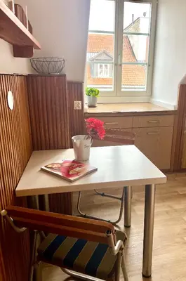 Plan piętra w obiekcie Apartament w kamienicy na Starym Mieście