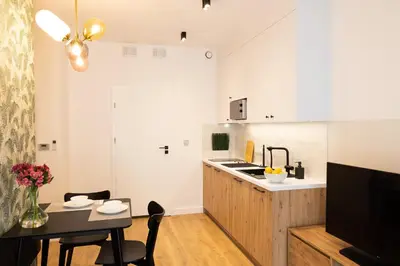 Kuchnia lub aneks kuchenny w obiekcie B85 Suites