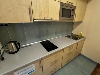 Kuchnia lub aneks kuchenny w obiekcie Fantastic Waw - Z6 Room - 403AN