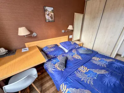 Łóżko lub łóżka w pokoju w obiekcie Fantastic Waw - Z6 Room - 403AN