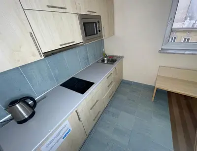 Kuchnia lub aneks kuchenny w obiekcie Fantastic Waw - Z6 Room - 502AN