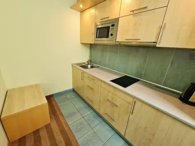 Kuchnia lub aneks kuchenny w obiekcie Fantastic Waw - Z6 Room - 504B