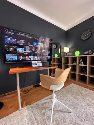 Telewizja i/lub zestaw kina domowego w obiekcie BEAUTY 2 WiFi 1 Gbs TV'80 Netflix HBO Disney+