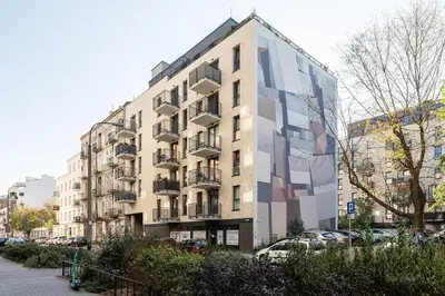 Budynek, w którym mieści się apartament
