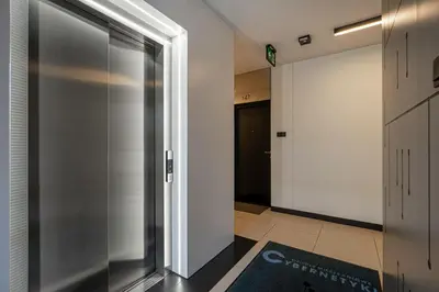 Plan piętra w obiekcie Warsaw Airport Studio with Private Terrace