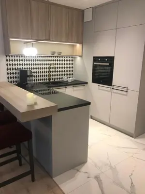 Kuchnia lub aneks kuchenny w obiekcie Apartament Bliska Wola Garaż Expo Warszawa