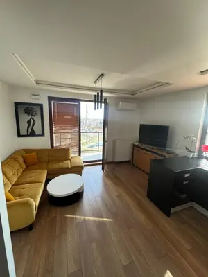 Telewizja i/lub zestaw kina domowego w obiekcie Apartament City Warszawa