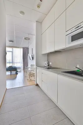 Kuchnia lub aneks kuchenny w obiekcie Al. Jerozolimskie 216 Perfect Apart
