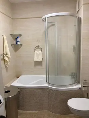 Łazienka w obiekcie Przestronny apartament na Dolnej