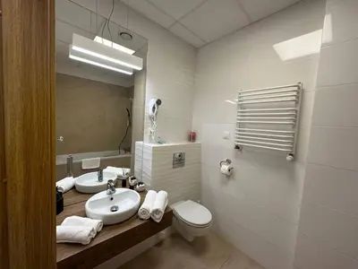 Łazienka w obiekcie Al Jerozolimskie 216 APART-WAWA