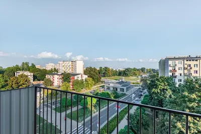 Budynek, w którym mieści się apartament