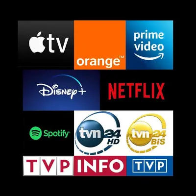 Telewizja i/lub zestaw kina domowego w obiekcie ORANGE 3 fast WiFi 1Gbs 85'TV Netflix HBO Disney+ SkyShowMax